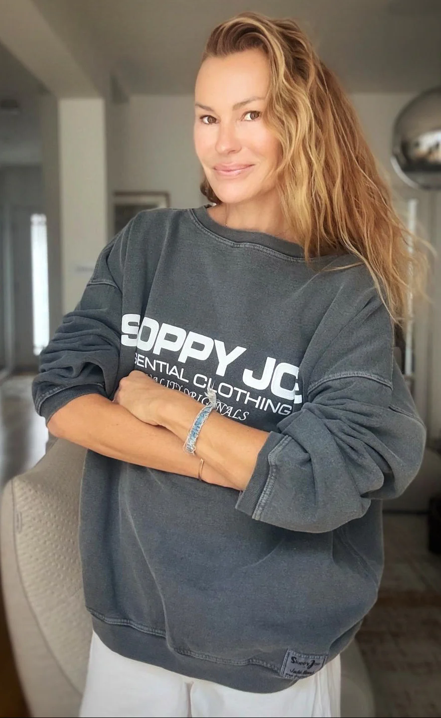 05 CLASSIC SQUARE SWEATSHIRT - Stone Wash Black - Image 3