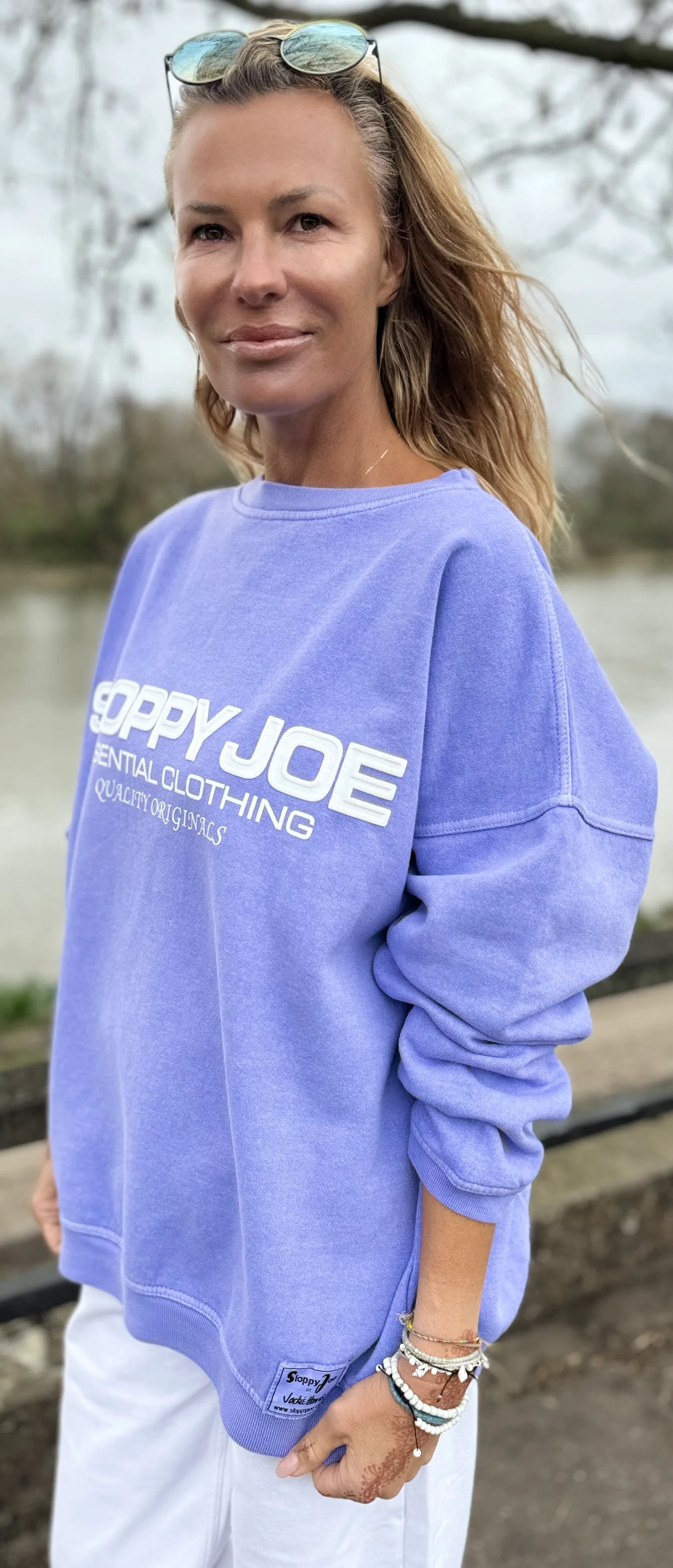 05 CLASSIC SQUARE SWEATSHIRT - Soft Lilac - Image 3