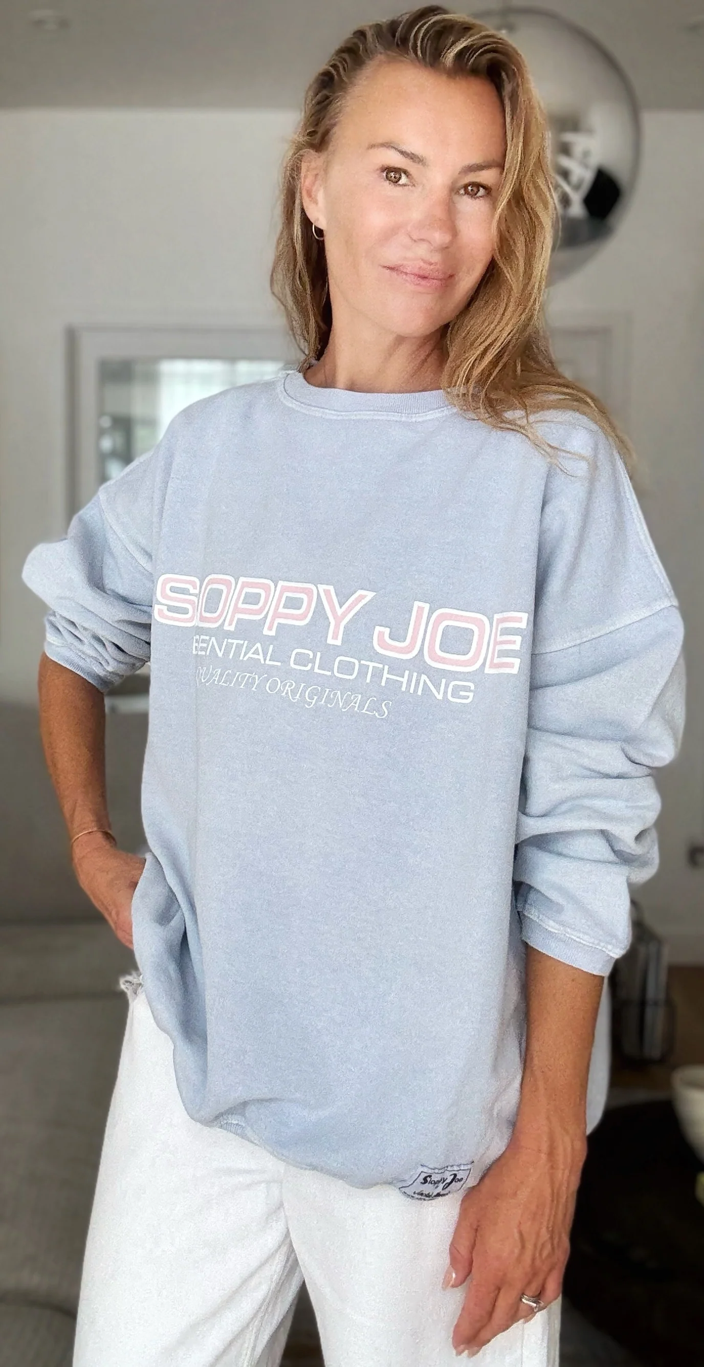 05 CLASSIC SQUARE SWEATSHIRT - Special Edition - ICE BLUSH - Image 3