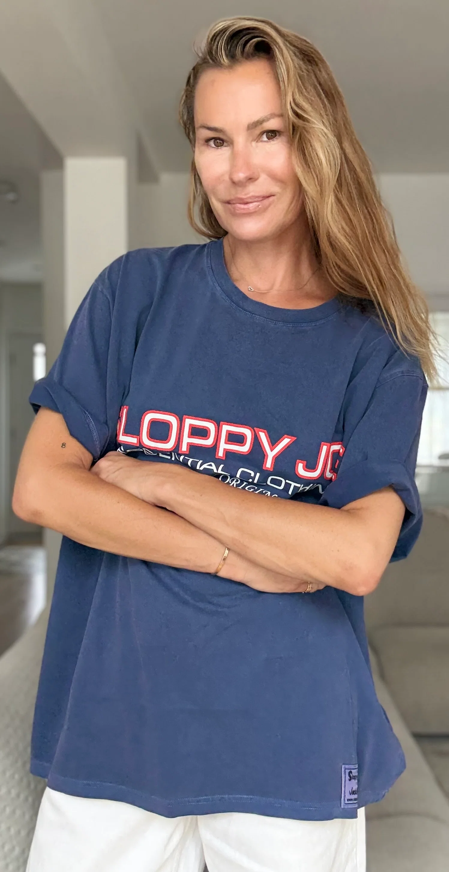 ORGANIC T-SHIRT - French Navy - Image 3