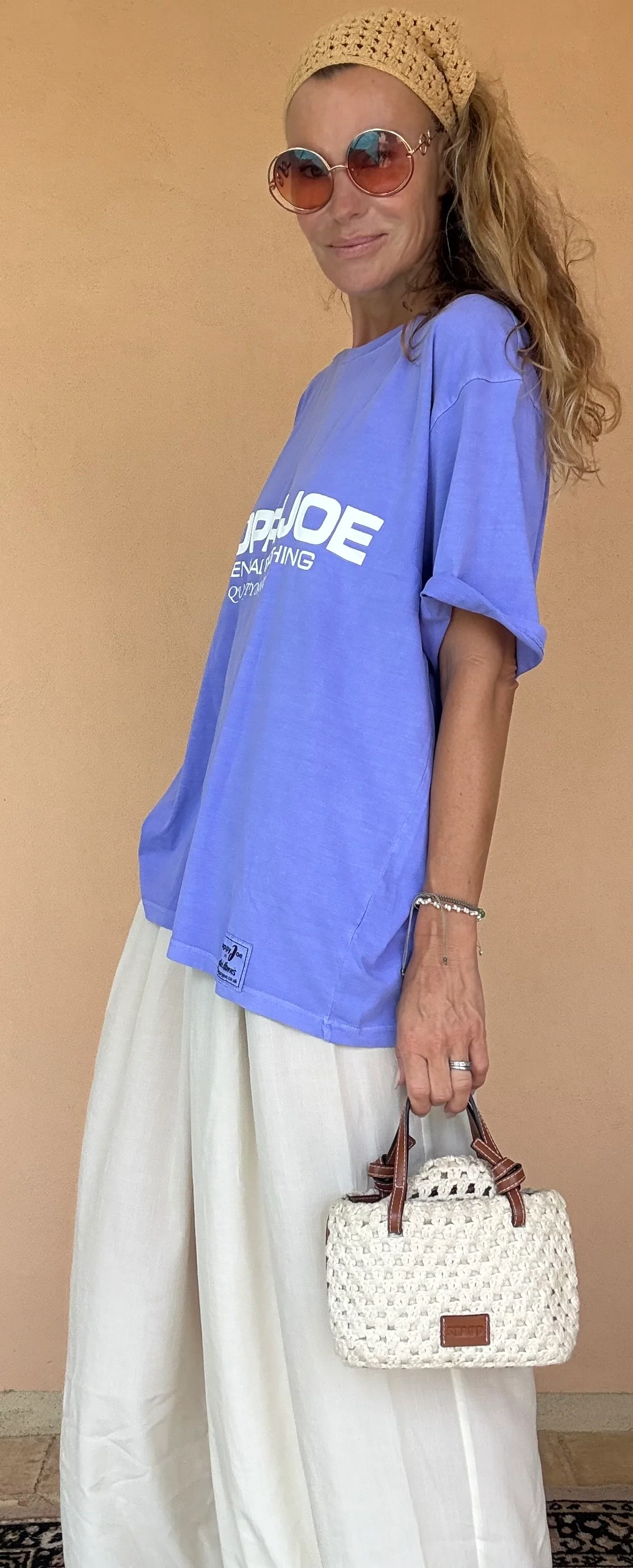 ORGANIC T-SHIRT - Soft Lilac - Image 4