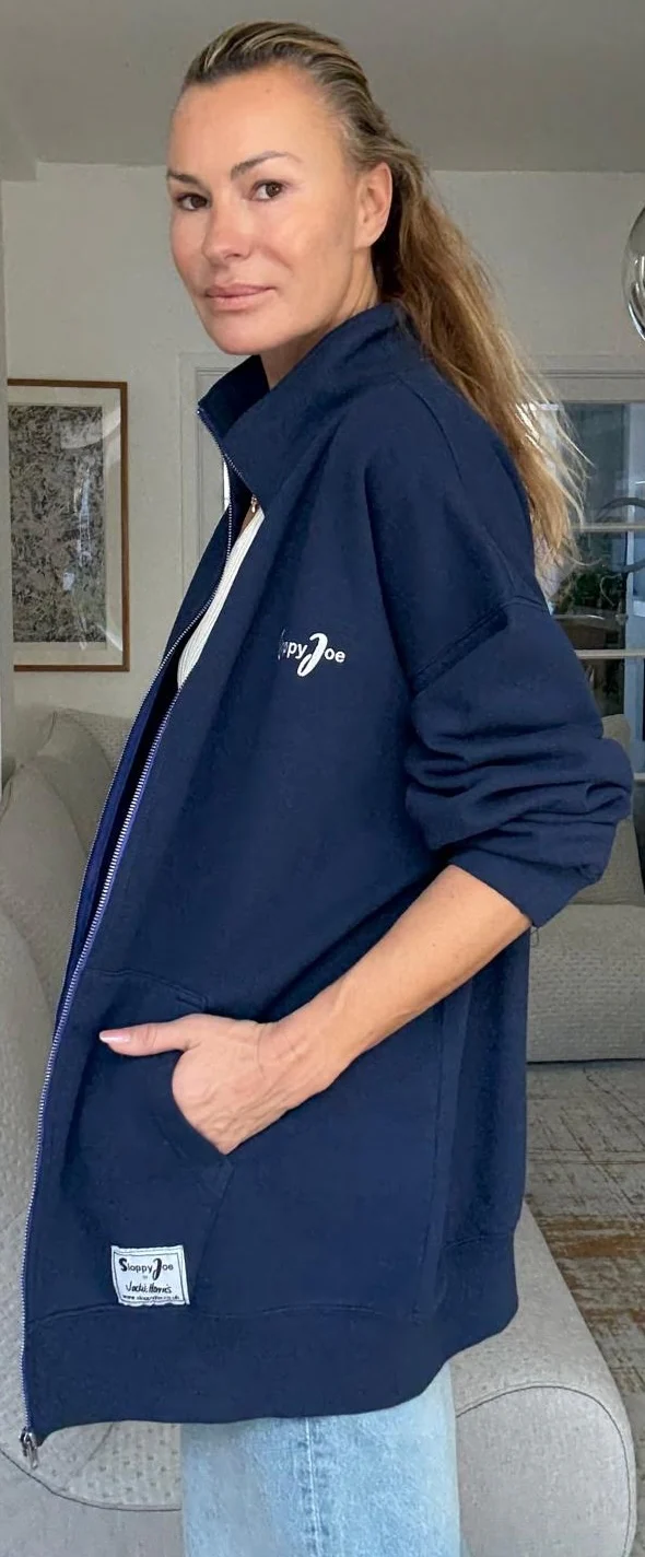 ZIP JACKET - Midnight Blue - Image 3